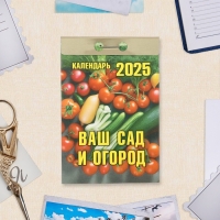 Календарь отрывной "Ваш сад и огород" 2025 год, 7,7 х 11,4 см