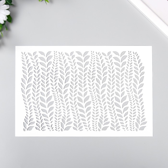 Трафарет пластиковый "Текстура" 24х16 см