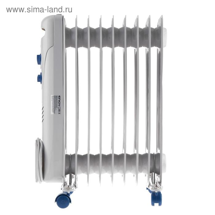Обогреватель ENGY EN-2309 Fusion, масляный, 2000 Вт, 9 секций, 25 м², серый Обогреватель ENGY EN-2309 Fusion, масляный, 2000 Вт, 9 секций, 25 м², серый