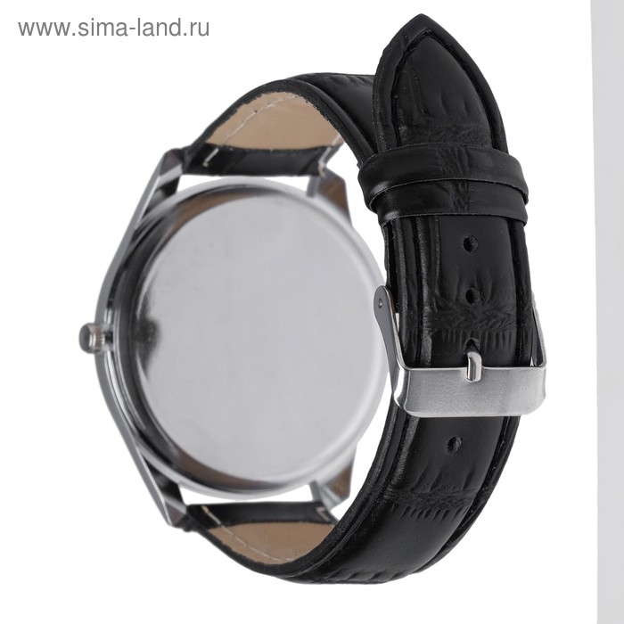 Часы мужские наручные кварцевые Часы мужские наручные кварцевые "Ланьера", d-3.5 см, хром