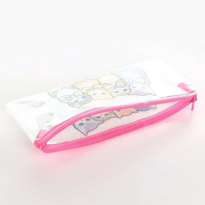 Пенал школьный мягкий плоский 9,5 х 20,5 ПВХ «1 сентября: Котятки» МИКС Пенал школьный мягкий плоский 9,5 х 20,5 ПВХ «1 сентября: Котятки» МИКС