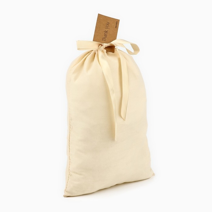 Мешок из хлопка «Спасибо», 20 × 30 см Мешок из хлопка «Спасибо», 20 × 30 см