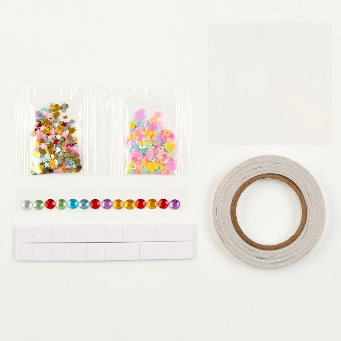 Объемная аппликация с блестками «Самой любимой» Объемная аппликация с блестками «Самой любимой»