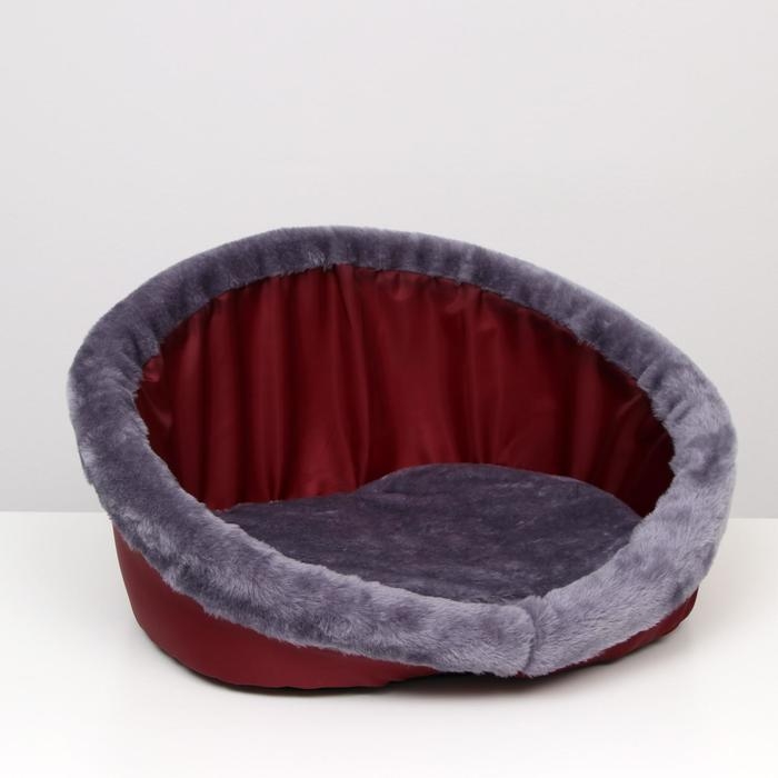 Лежак  Лежак "Ассоль", 57 x 32 x 28 см, красный