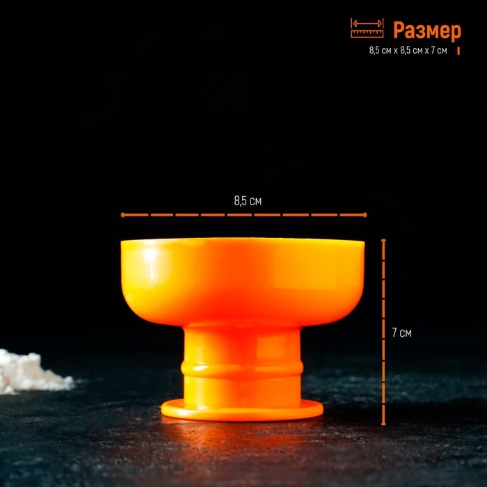 Форма для пончиков Доляна «Классика», 8,5×8,5×6 см, цвет МИКС Форма для пончиков Доляна «Классика», 8,5×8,5×6 см, цвет МИКС