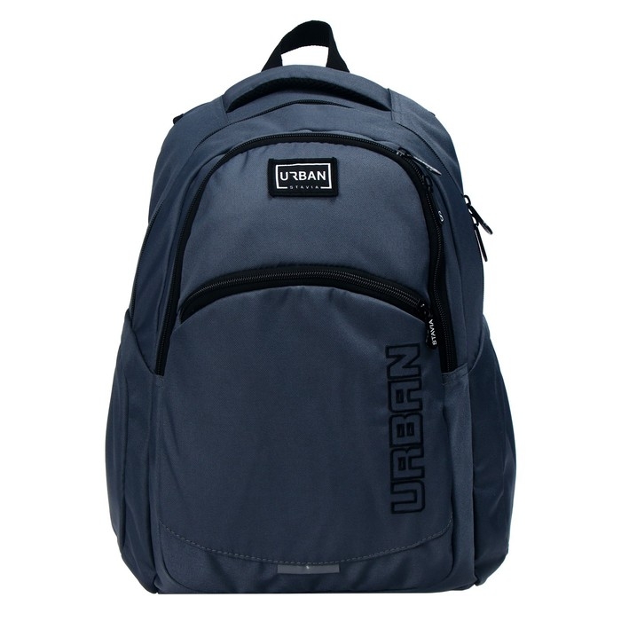 Рюкзак молодёжный, 47 х 32 х 17 см, эргономичная спинка, Stavia URBAN, серый Рюкзак молодёжный, 47 х 32 х 17 см, эргономичная спинка, Stavia URBAN, серый