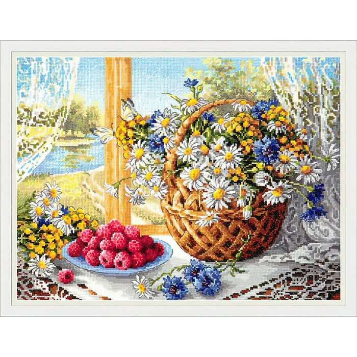 Набор для вышивания крестом «Летнее утро» Набор для вышивания крестом «Летнее утро»