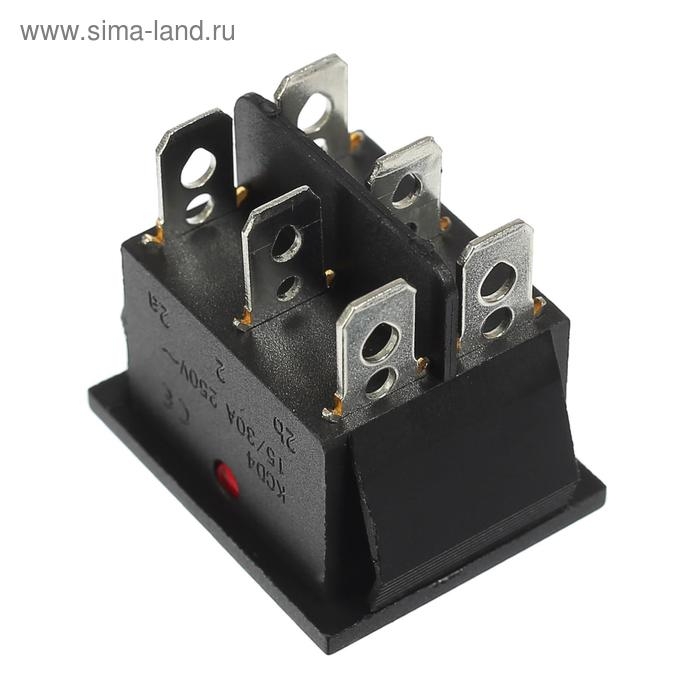 Кнопка - выключатель, трехпозиционный, c подсветкой 250 Вт, 15 А Кнопка - выключатель, трехпозиционный, c подсветкой 250 Вт, 15 А