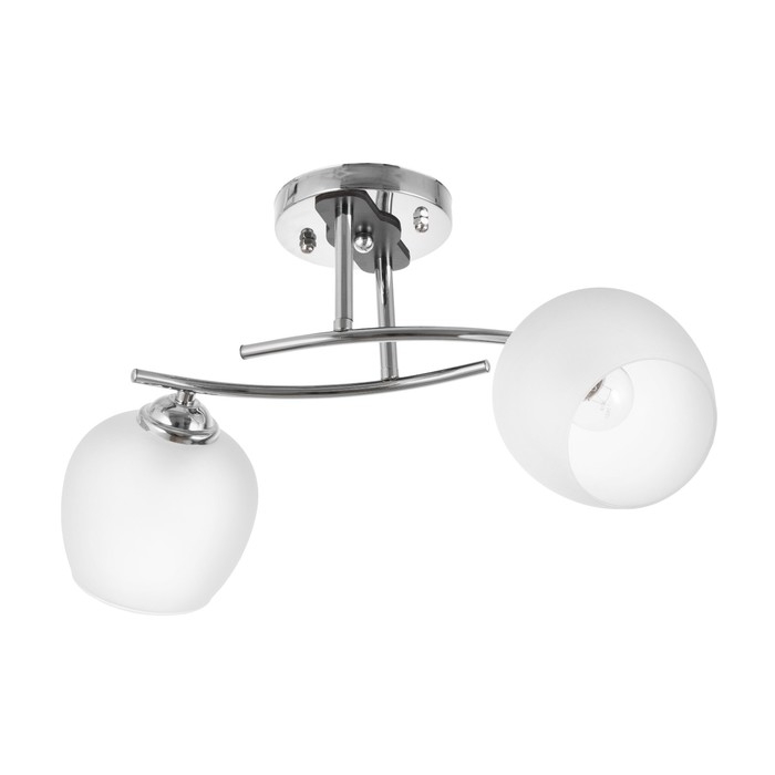 Люстра Люстра "Луис" 2xE27 40Вт хром 50x17x24см