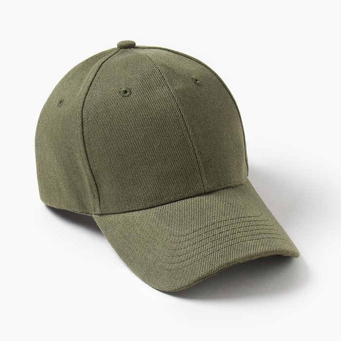 Бейсболка, цвет тёмно-зелёный, размер 56-58 Бейсболка, цвет тёмно-зелёный, размер 56-58