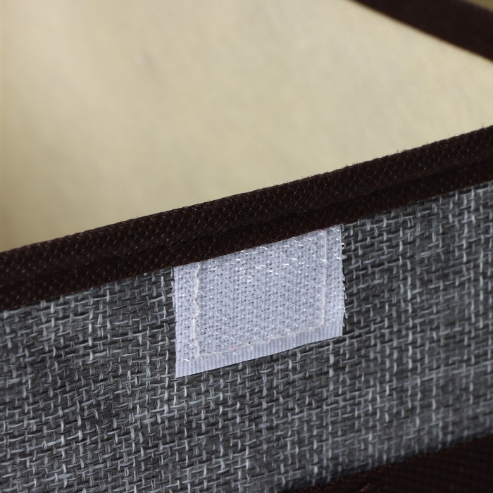 Короб стеллажный для хранения с двойной крышкой Доляна «Тэри», 36×25×16 см, цвет серый Короб стеллажный для хранения с двойной крышкой Доляна «Тэри», 36×25×16 см, цвет серый