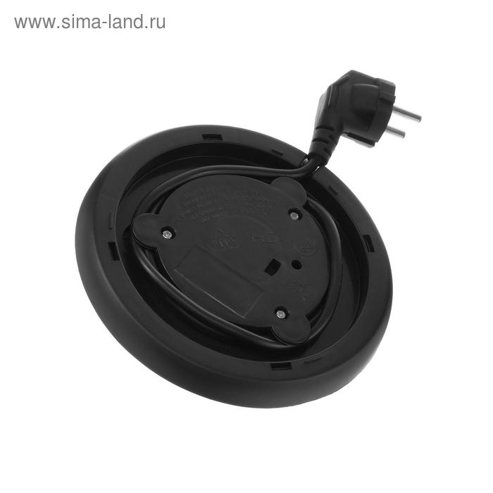 Чайник электрический Чайник электрический "Добрыня" DO-1237B, пластик, колба металл, 2.8 л, 2200 Вт, чёрный