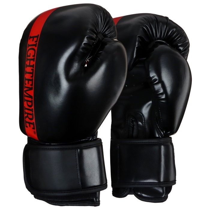 Перчатки боксёрские FIGHT EMPIRE, чёрно-красные, размер 14 oz Перчатки боксёрские FIGHT EMPIRE, чёрно-красные, размер 14 oz