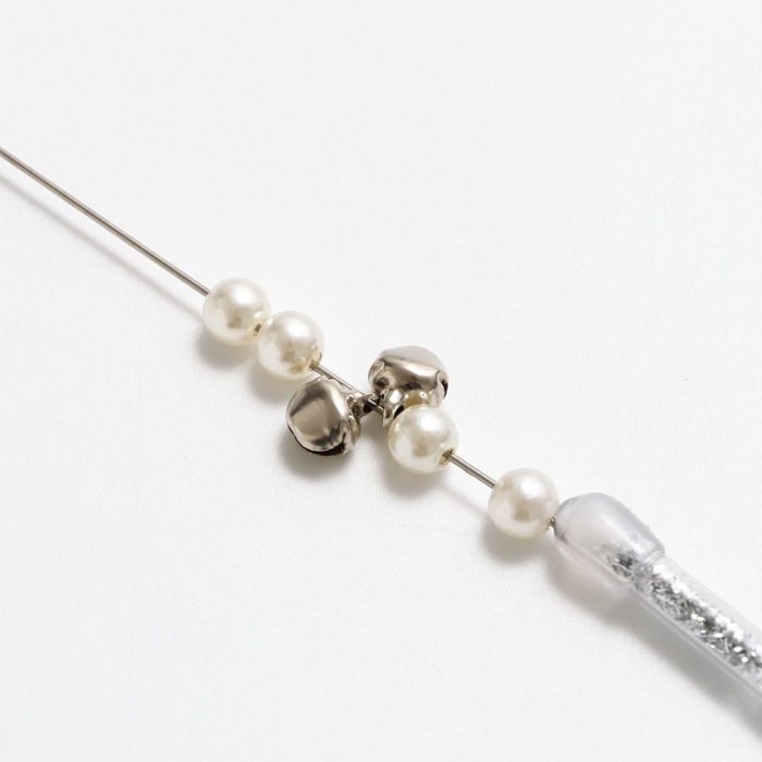 Дразнилка  Дразнилка "Мягкое воспоминание" с перьями и бубенчиками, 60 см