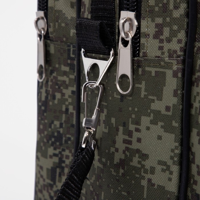 Сумка мужская «ЗФТС», цвет зелёный Сумка мужская «ЗФТС», цвет зелёный