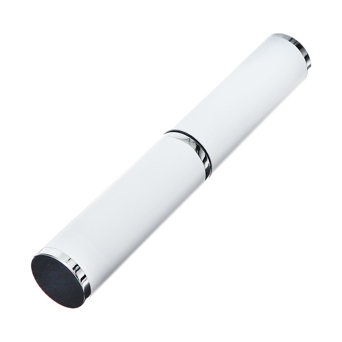 Ручка шариковая автоматическая, 1.0 мм, BrunoVisconti SAN REMO, стержень синий, белый металлический корпус Soft Touch, в тубусе Ручка шариковая автоматическая, 1.0 мм, BrunoVisconti SAN REMO, стержень синий, белый металлический корпус Soft Touch, в тубусе