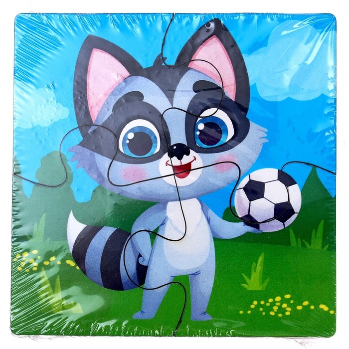 Пазл 4 в 1, 10х10 см Пазл 4 в 1, 10х10 см