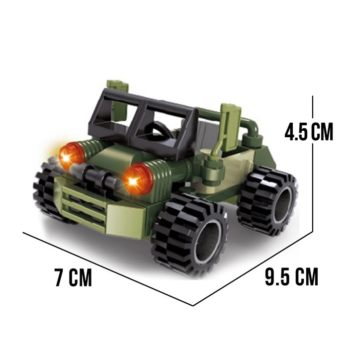 Конструктор Армия &laquo;Штурмовой внедорожник&raquo;, 36 деталей