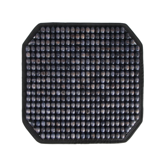 Накидка-массажер на сидение Nova Bright из  шариков, черный Накидка-массажер на сидение Nova Bright из  шариков, черный