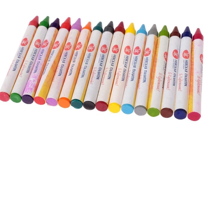 Мелки восковые Мелки восковые "Я - Художник!", 16 цветов, круглые