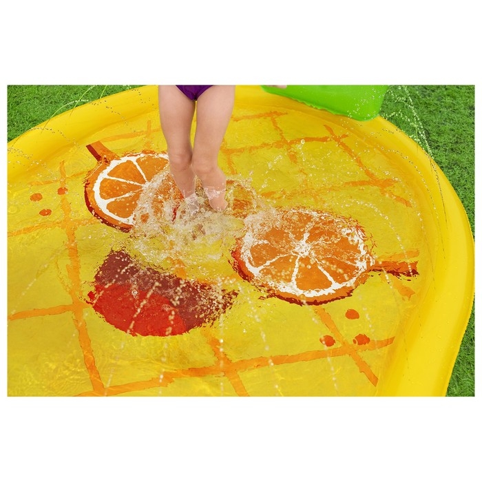 Бассейн надувной «Солнечный ананас», 196 х 165 см, от 2 лет, 52565 Бассейн надувной «Солнечный ананас», 196 х 165 см, от 2 лет, 52565