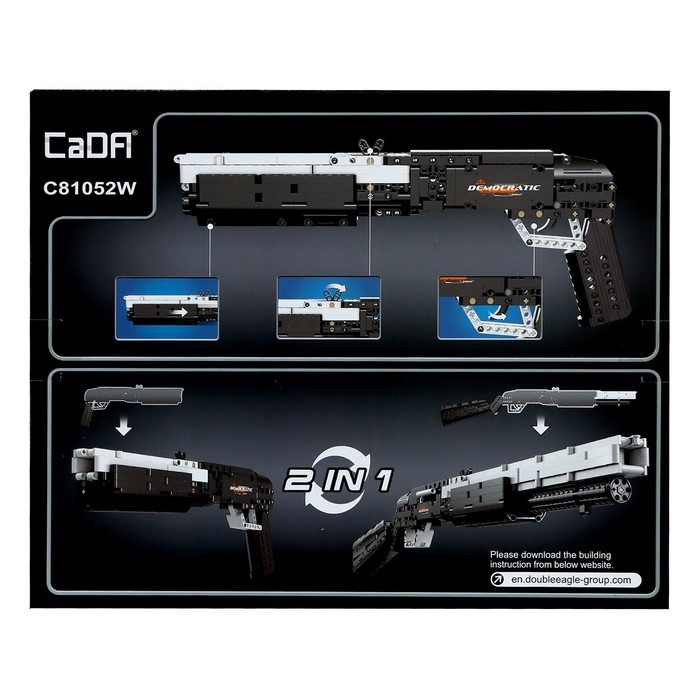 Конструктор «Техно. Дробовик», 2 варианта сборки, 880 деталей Конструктор «Техно. Дробовик», 2 варианта сборки, 880 деталей