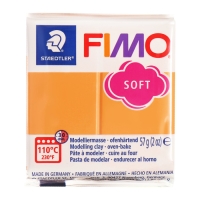 Пластика-полимерная глина запекаемая 57г FIMO soft сорбет из папайи 8020-T41