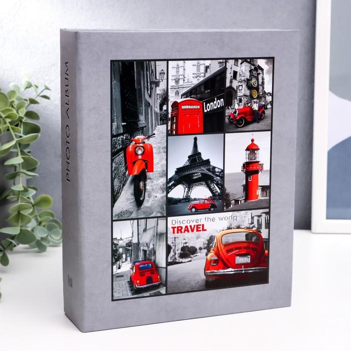 Фотоальбом на 200 фото "Красный"