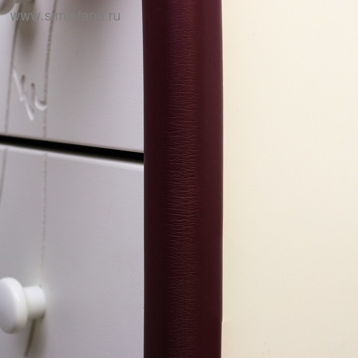 Лента защитная для углов мебели, 2 м, ширина 5 см, L-профиль, цвет коричневый, Крошка Я Лента защитная для углов мебели, 2 м, ширина 5 см, L-профиль, цвет коричневый, Крошка Я