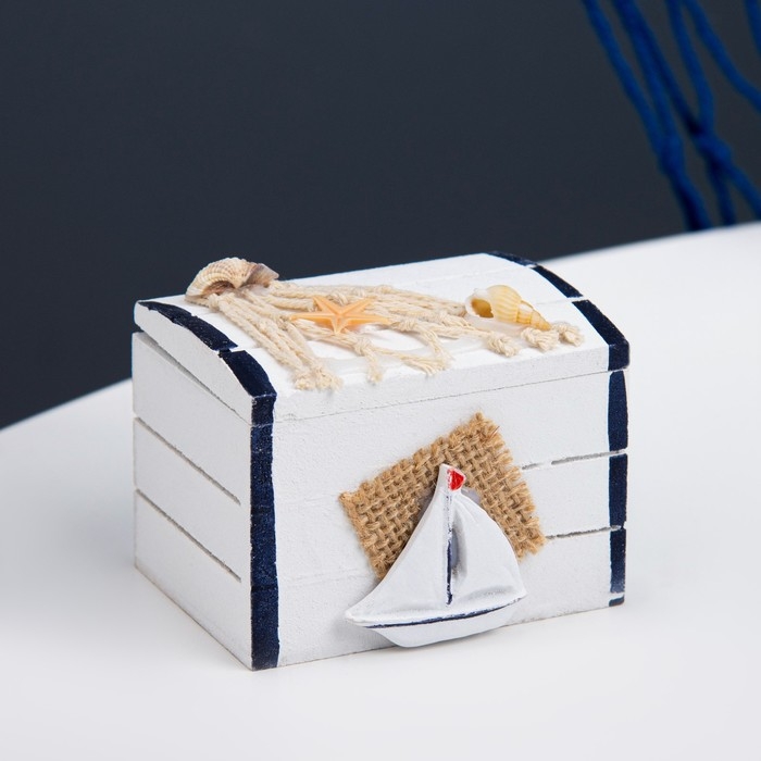 Шкатулка  Шкатулка "Море" 8*6*6см