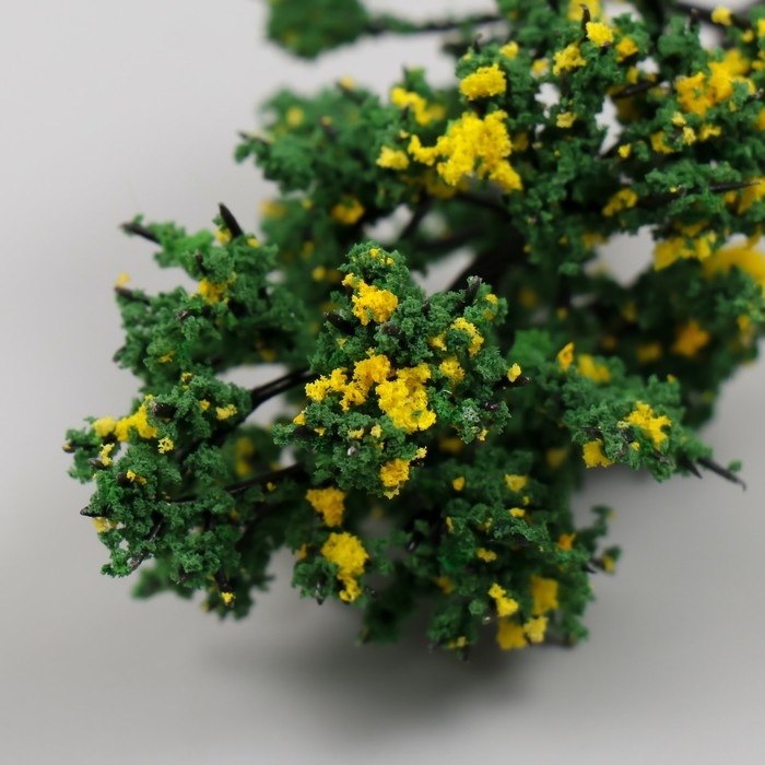 Искусственное растение для творчества пластик Искусственное растение для творчества пластик "Кассия" 12 см