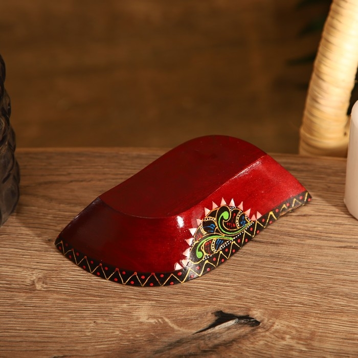 Блюдо Блюдо "Ломбок стайл" дерево 15х10х5 см