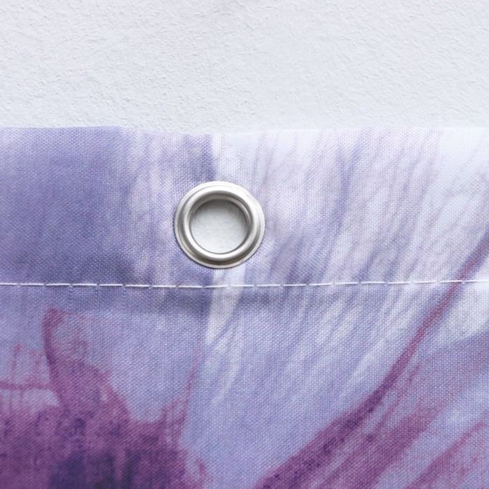 Штора для ванны Доляна «Нежность», 180×180 см Штора для ванны Доляна «Нежность», 180×180 см