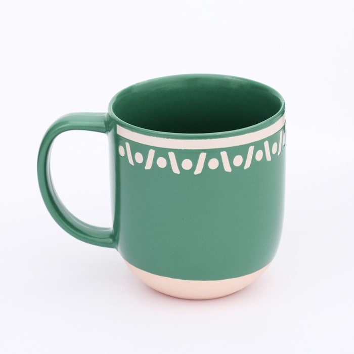 Кружка керамическая «Орнамент», 400 мл