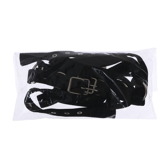 Недоуздок из нейлона, регулируемый размер, черный Недоуздок из нейлона, регулируемый размер, черный