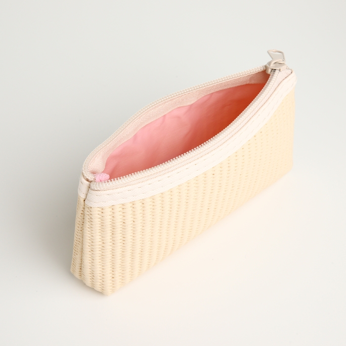 Набор косметичек 3 в 1 на молнии, цвет бежевый Набор косметичек 3 в 1 на молнии, цвет бежевый