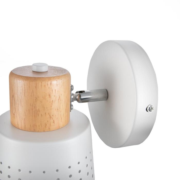 Бра 1666/1WT E27 40Вт белый 13х13х18,5 см