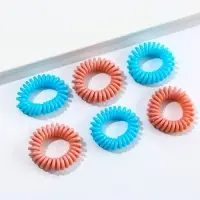 Резинки пружинки для волос «Кусь», 6 шт. МИКС