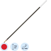 Стержень шариковый 152мм Х 10S (тип Corvina) красный Россия