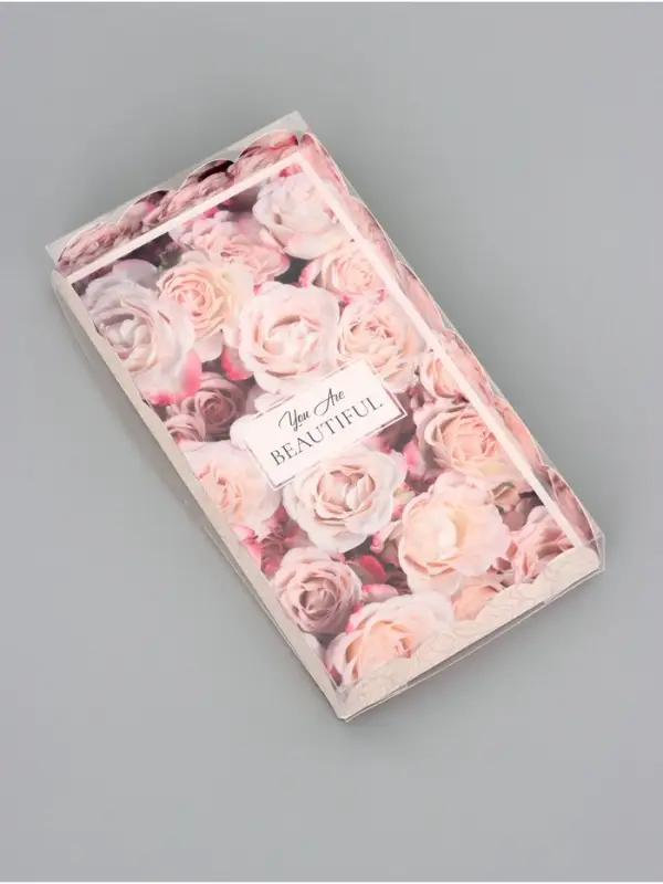 Коробка для печенья, «Розы», 10.5×20×3 см Коробка для печенья, «Розы», 10.5×20×3 см