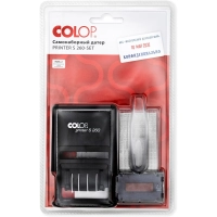 Датер автомат. самонаб.пласт. S260-Set 2-стр. 24х45 мм (аналог 4755)Colop