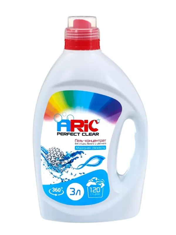 Гель для стирки ARIC Морозная свежесть 3л флакон ФП