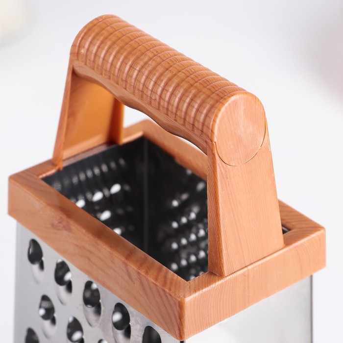 Тёрка четырёхгранная Доляна «Деревенька», 24,5×10,5 см Тёрка четырёхгранная Доляна «Деревенька», 24,5×10,5 см