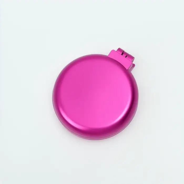 Расчёска массажная «Перламутр», складная, с зеркалом, d=6 см, МИКС Расчёска массажная «Перламутр», складная, с зеркалом, d=6 см, МИКС