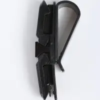 Держатель для очков TORSO, зажим, черный