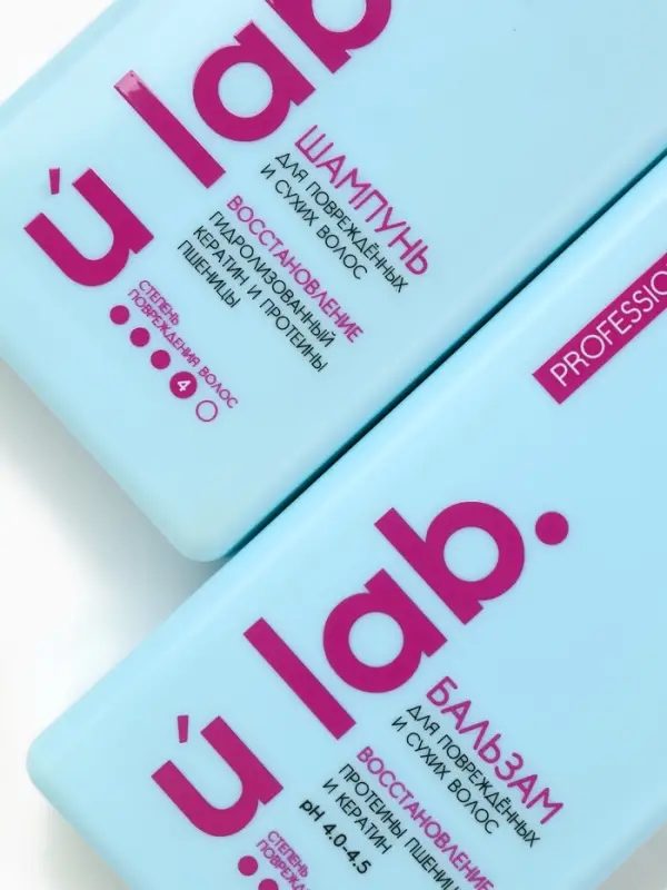 Подарочный набор &laquo;Восстановление&raquo;: шампунь 250 мл, бальзам 250 мл, URAL LAB