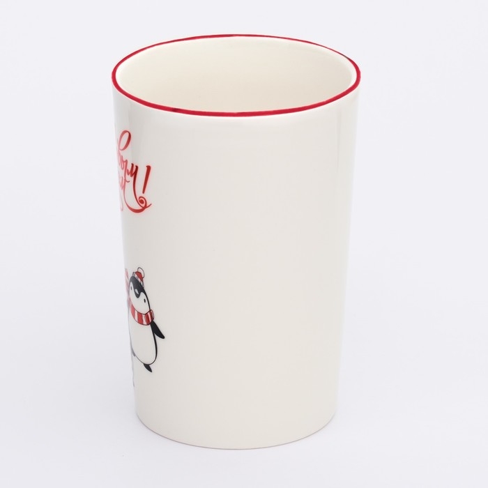 Новый год. Кружка «С Новым годом! Пингвинята», 385 мл Новый год. Кружка «С Новым годом! Пингвинята», 385 мл