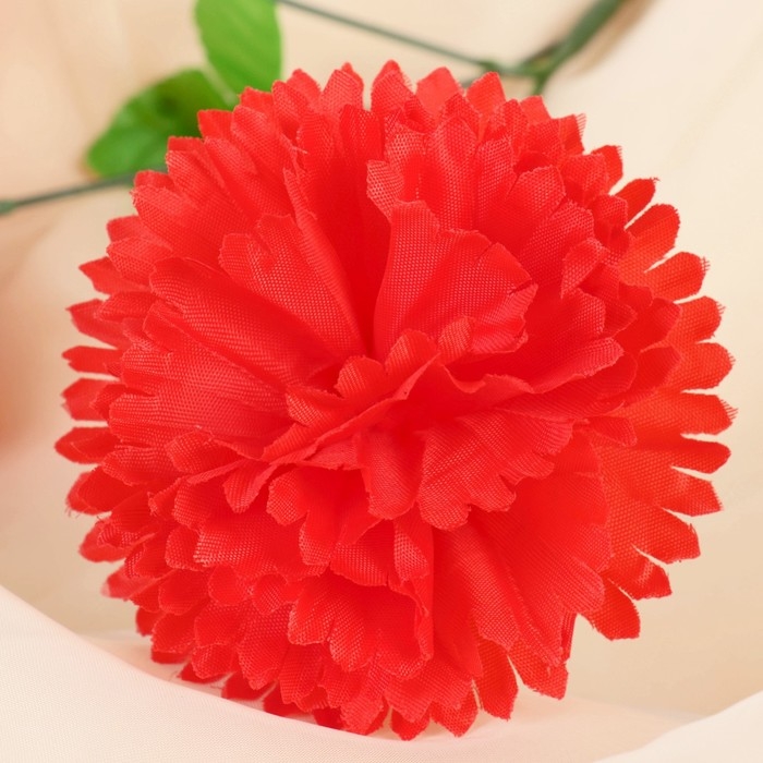 Цветы искусственные Цветы искусственные "Гвоздика трио" 11х58 см, красный