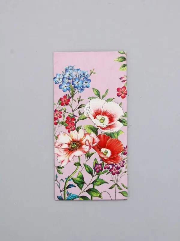 Конверт для денег «Цветы», маки, 16,5 х 8 см Конверт для денег «Цветы», маки, 16,5 х 8 см