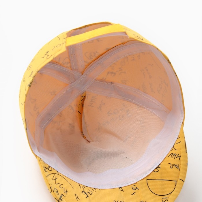 Кепка детская MINAKU Кепка детская MINAKU "Love" желтый, р-р 48